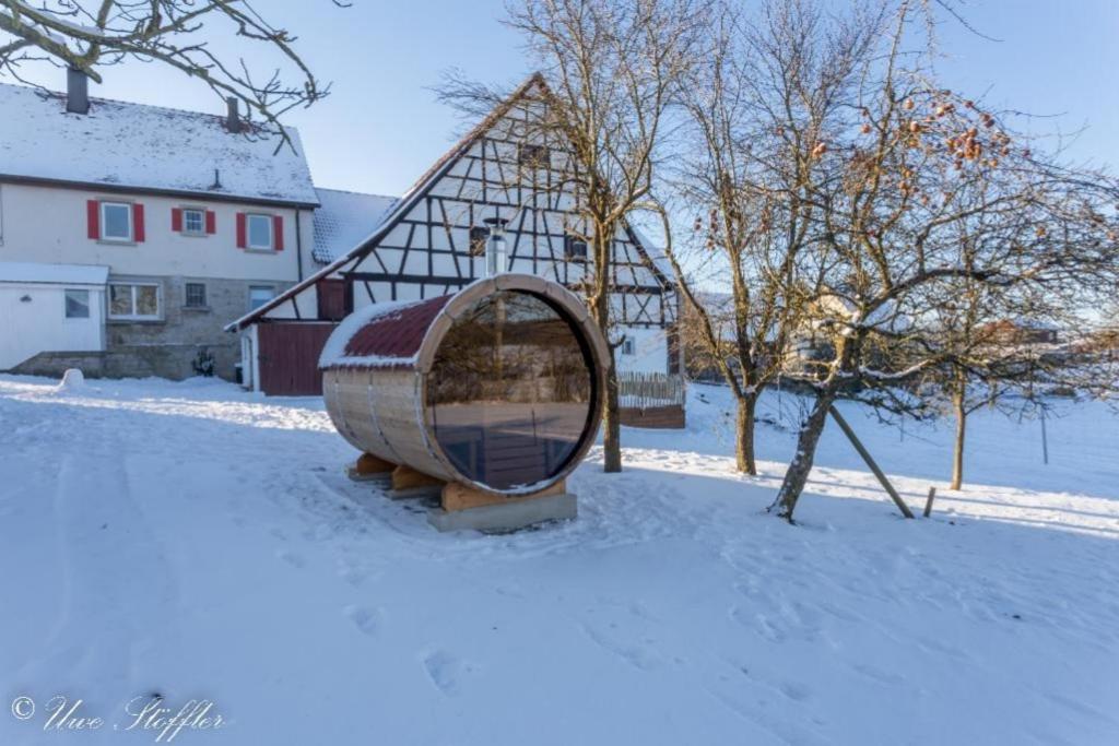 Ferienhaus Rote Sau Herrentierbach Экстерьер фото